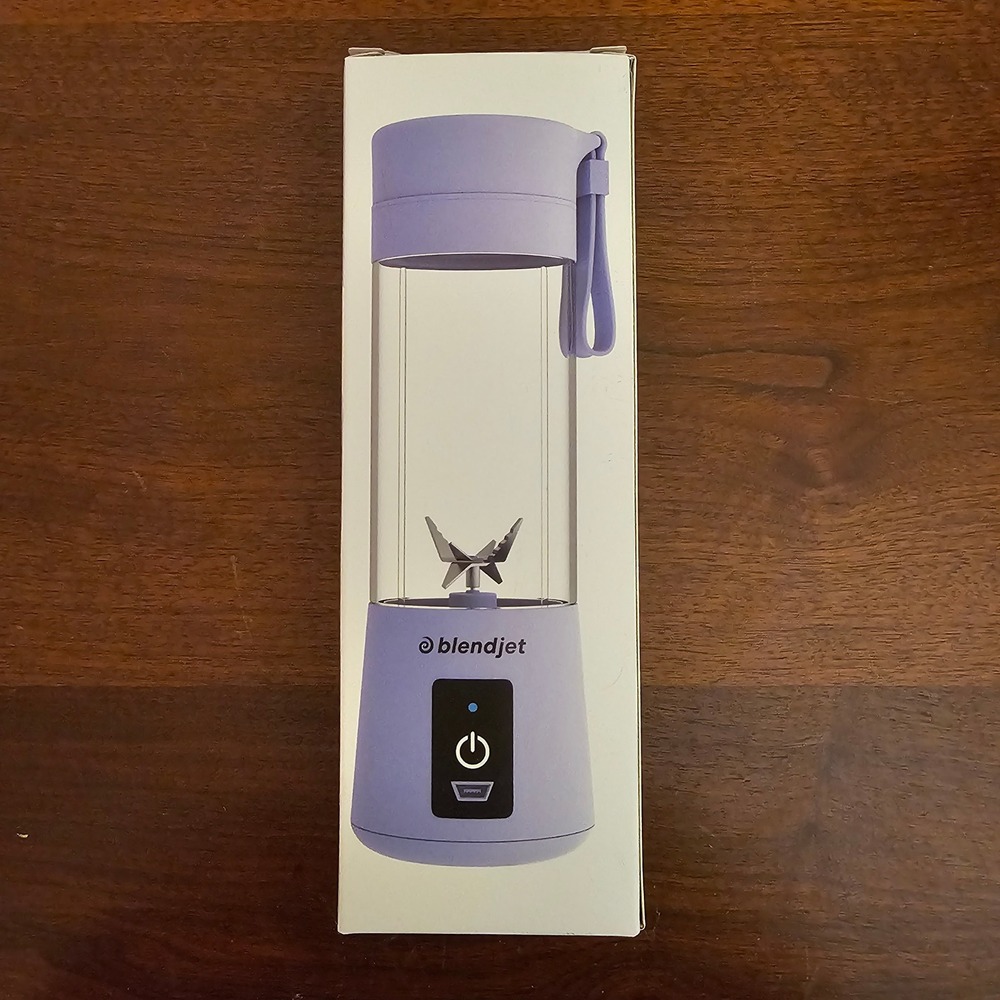BlendJet One Portable Blender Lavender Purple USB NIB Rechargeable Smoothie New